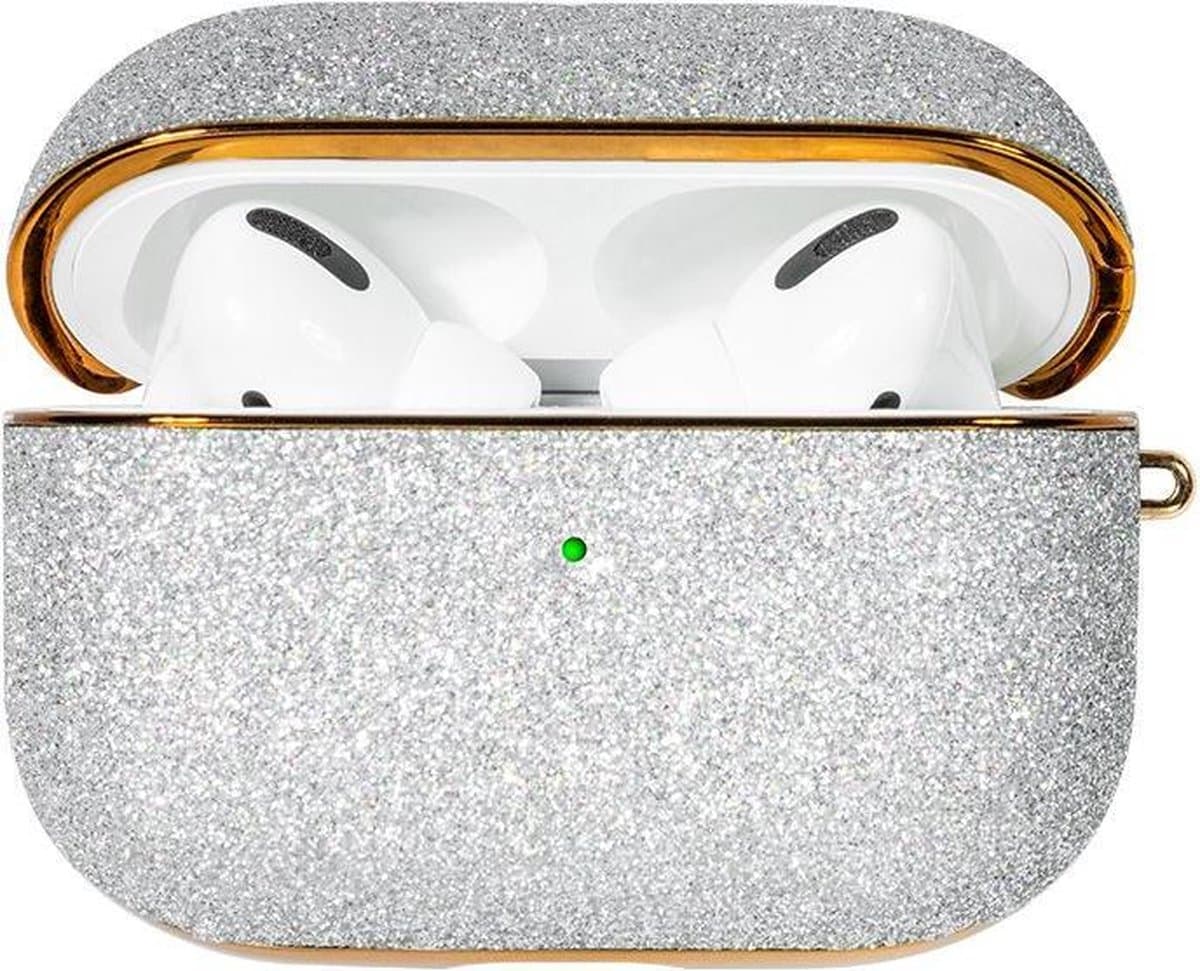 Bling shiny glitter hoesje for AirPods Pro - Zilver — afbeelding 1