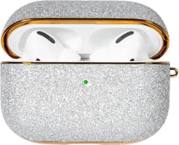 Bling shiny glitter hoesje for AirPods Pro - Zilver — thumbnail 1