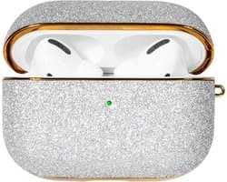 Bling shiny glitter hoesje for AirPods Pro - Zilver