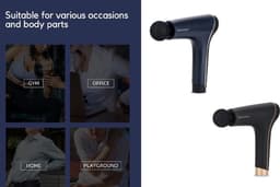 PRIMESPORTS® i6 - Massage gun – Klop en Vibratie Massage – 1000 tot 3600 rpm – LCD Touch Screen - moederdag kado — thumbnail 5
