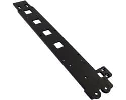 Bafang Accu schuif onderplaat alu