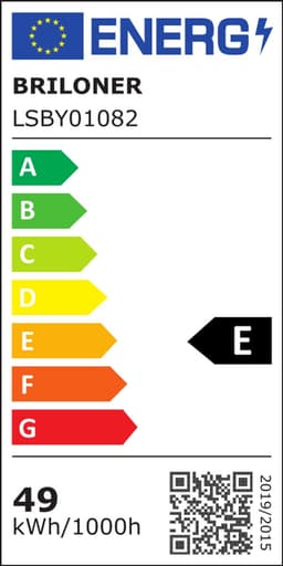 BRIlONER Air - Plafondventilator met RGB verlichting - plafondventilator dimbaar - ventilator lamp 5 snelheden - zomer- en wintermodus - RGB & CCT - Ø48cm - wit — thumbnail 2