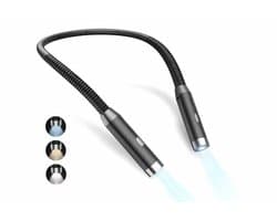 Neklampje voor Haakwerk - Handwerklamp - Nekleeslamp - Boeklampje - Neklamp Oplaadbaar - Bedlampjes Leeslampjes - Neklamp