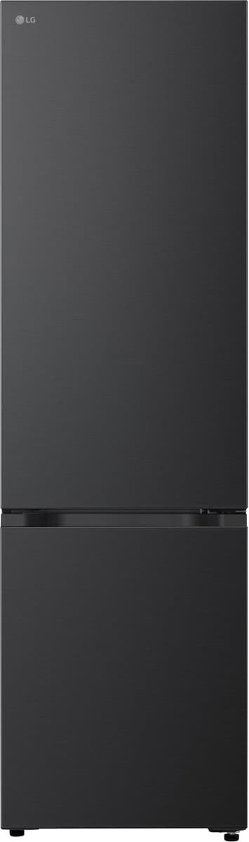 LG GBBS726CEV Koel-vriescombinatie 375L - Zwart - Energieklasse C - DoorCooling voor gelijkmatige koeling - Fresh Balancer voor optimale versheid - Stille Smart Inverter Compressor en ThinQ wifi bediening — afbeelding 1