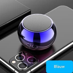TuseRxln Draagbare speaker – Bluetooth-luidspreker – Waterdichte minispeaker met subwoofer – 1 stuks – Zwart — thumbnail 2