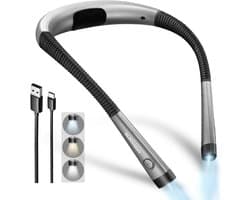 Neklamp - Nekleeslamp voor Boeken - Neklampje voor Haakwerk - Flexlamp