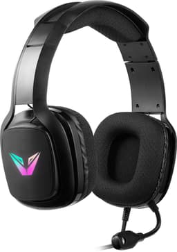 VX Gaming Maverick Gaming Headset met Microfoon - Bedraad - RGB Verlichting - Bluetooth - Geschikt voor PC / PS4 / PS5 / Xbox / PC (VX-243-BK) — thumbnail 2