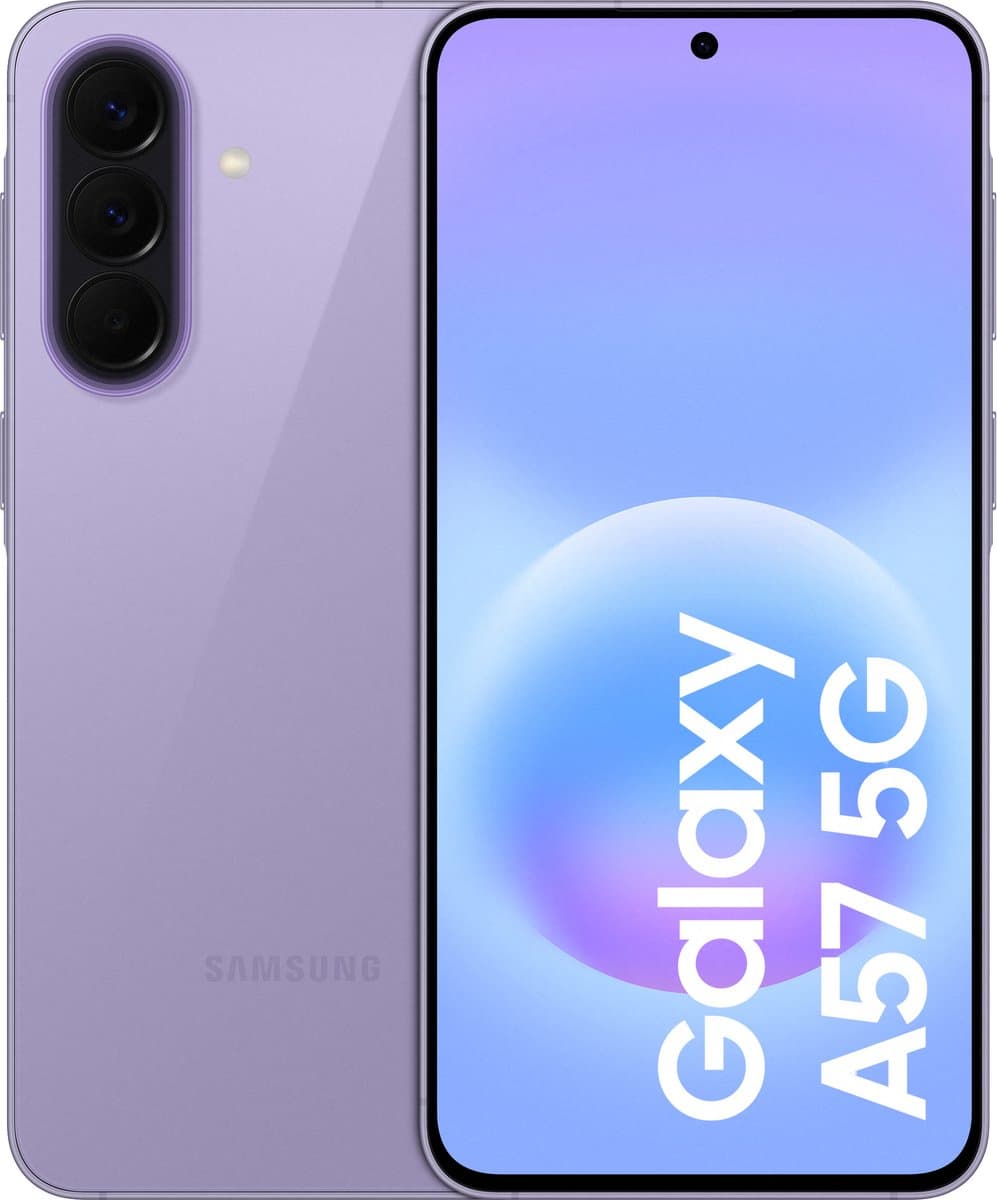 Samsung Galaxy A57 5G - 256GB - Awesome Lilac — afbeelding 1