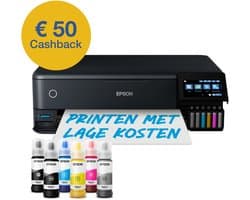 Epson EcoTank ET-8550 - All-in-One Inkttank Printer - Inclusief tot 3 jaar inkt