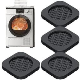 Voethouders voor houder, set van 4 trillingsdempers voor wasmachines en koelkasten — thumbnail 1