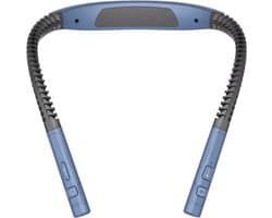 Oplaadbare LED Nekleeslamp – Neklamp om te Lezen met 3 Lichtkleuren en 3 Helderheidsstanden – USB Oplaadbare Leeslamp voor Boeken, Bed, Nachtlezen, Breien en Handwerken - Marineblauw