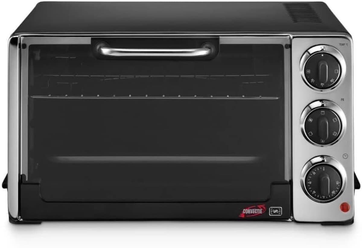 Aura® Heteluchtoven - Oven - Airfryer Oven - Zwart - ‎39cm x 49cm x 27 cm — afbeelding 1
