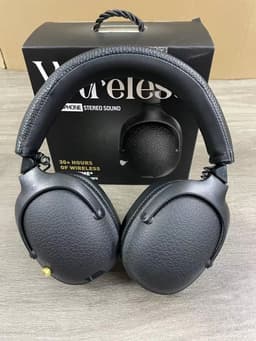 Hoofdtelefoons - Over-ear hoofdtelefoons - Bluetooth-hoofdtelefoons - Draadloze over-ear hoofdtelefoons met ruisonderdrukking - Retro hoofdtelefoons - Gaming-hoofdtelefoons - Zwart — thumbnail 3