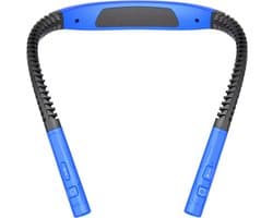 Oplaadbare LED Nekleeslamp – Neklamp om te Lezen met 3 Lichtkleuren en 3 Helderheidsstanden – USB Oplaadbare Leeslamp voor Boeken, Bed, Nachtlezen, Breien en Handwerken - Blauw