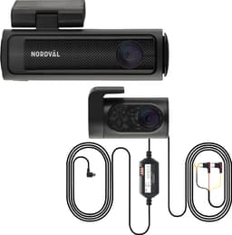 Nordväl DC202-2CH Dashcam – Incl. 256B SD Kaart & Parkeermodus kabel set – 4K Ultra HD voor en 2K QHD achter – Wifi – GPS – Parkeermodus – Dashcam voor auto - Auto Camera — thumbnail 1