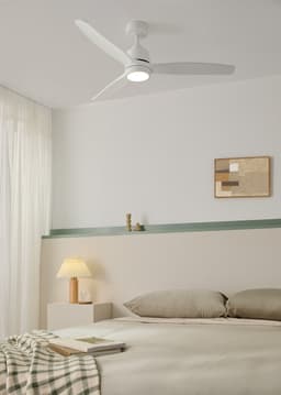 CREATE - Stille plafondventilator van 40 W met technische ABS-bladen, verkrijgbaar in verschillende maten - M - Met licht - WIFI - WIND STYLANCE — thumbnail 4