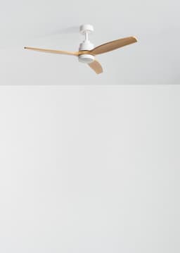 CREATE - Stille plafondventilator van 40 W met technische ABS-bladen, verkrijgbaar in verschillende maten - M - Met licht - Afstandsbediening - WIND STYLANCE — thumbnail 2