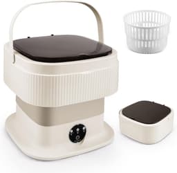 Mini Wasunit - Compacte Wasmachine - Kamperen Reizen - Met Centrifuge - 11 Liter Capaciteit — thumbnail 1