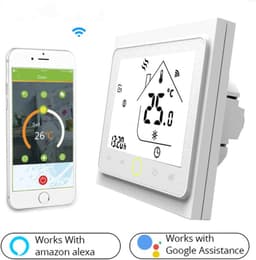 Slimme WiFi Thermostaat voor Water/Elektrische Vloerverwarming en Boiler - App & Spraakbesturing — thumbnail 3