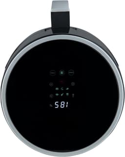 DYNA® Mini airfryer - Airfryer - Airfryer klein - Zwart - 27cm x 27cm x 32cm — thumbnail 8