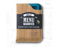 Vergrootglas met LED Verlichting - Perfect voor Menu's