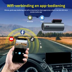 Octav8® Dashcam - Voor en Achter Camera - Loopopname - 4K Dashcam - 64G SD-kaart - APP Controle — thumbnail 5