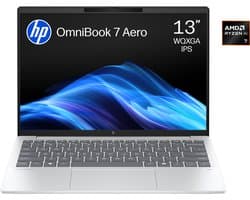 HP OmniBook 7 Aero NGAI 13-bg1076nd - Copilot+ Laptop - 13.3 inch - 0.99 kg - Ryzen AI 7 - 32GB/1000GB