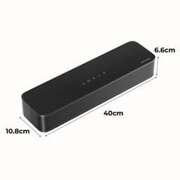 ULTIMEA 2.1-kanaals compacte soundbar voor tv, 3-inch ingebouwde subwoofer, 120 W piekvermogen, alles-in-één pc-soundbar voor gaming, Bluetooth 5.4, Poseidon M20 — thumbnail 5