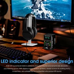 Mini Bluetooth Versterker met USB DAC en Digitale Audio Ingangen — thumbnail 2