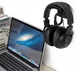 2 stuks Gaming Hoofdtelefoon Haakhouder, Wandmontage Headset Stand, Geschikt voor Bose, Sony, Sennheiser, AKG, JBL, Beats, Geschikt voor Thuis, Kantoor, Opnamestudio (zwart) — thumbnail 5