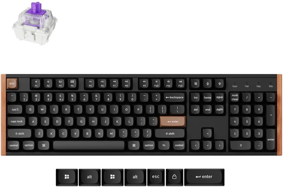 Keychron K10 HE-F1 toetsenbord — afbeelding 1