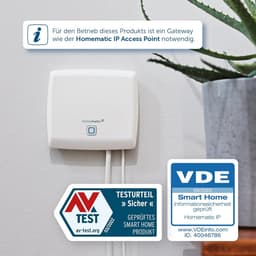 Slimme Draadloze Wifi Thermostaat met Luchtvochtigheidssensor — thumbnail 5