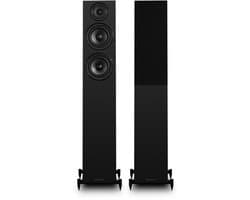 Wharfedale Diamond 12.4i Vloerstaande Speaker – Volledig Spectrum – 2,5-weg – 150mm Driver – 35Hz-20kHz – Passieve Speaker – Zwart
