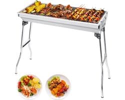 VLSelect® Houtskool BBQ - Smoker BBQ - Grill - Opvouwbaar