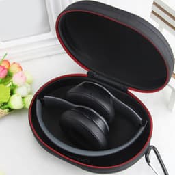 Hardcase Opbergtas voor Over-Ear Hoofdtelefoons - Waterdicht en Schokbestendig - Draagtas met Ritssluiting — thumbnail 3