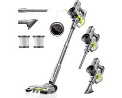 DVDSS® Steelstofzuiger - 250W - 6 in 1 - Lichtgewicht - Zilver
