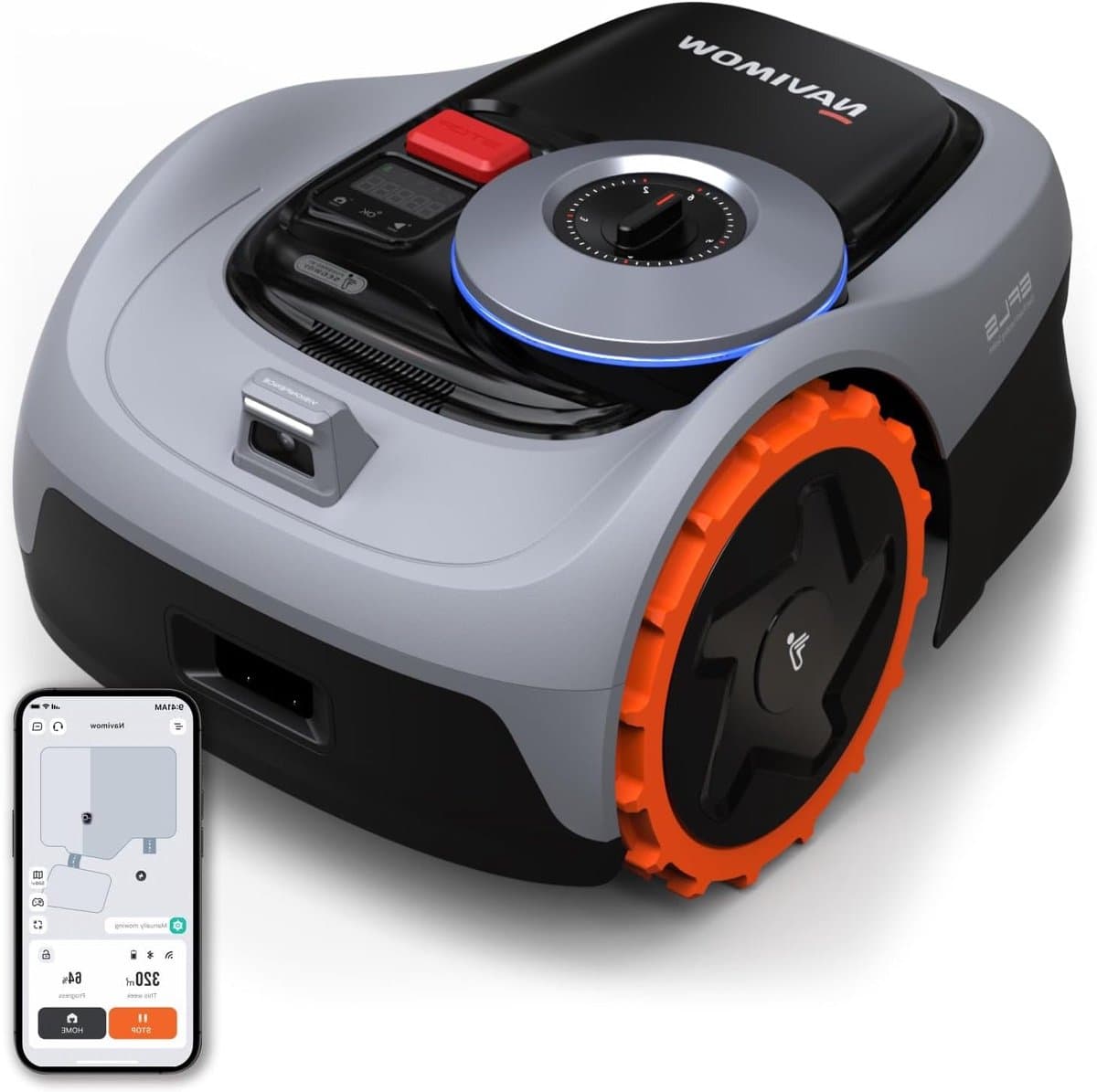 Robotmaaier – Grasmaaier – Automatische Maaier – Robot Grasmaaier – Gazonmaaier – RTK+Vision Precisie – Draadloze Virtuele Grens — afbeelding 1