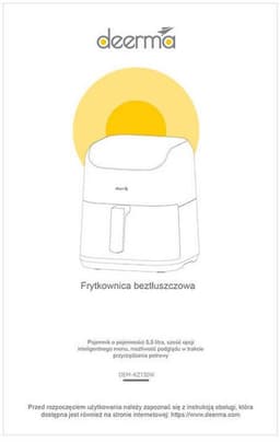 Deerma - DEM-KZ130W - Hete lucht friteusee — thumbnail 4