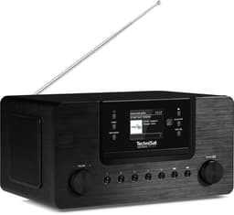TechniSat DIGITRADIO 570 CD IR - Stereo DAB+ Internet radio (CD speler, WLAN, FM, Bluetooth audio streaming, Spotify, USB, wekker, WiFi streaming, AUXin, equalizer, afstandsbediening, 2x 5 watt) zwart — thumbnail 2