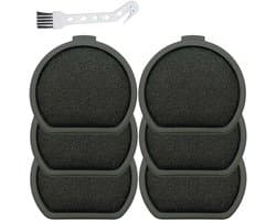 6-delige set borstels en geschikt voorfilter geschikt voor de AEG QX9-1-50IB ASKQX9 stofzuiger