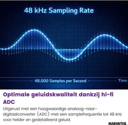 Marmitek Connect AD12 analoog naar digitaal converter - Audio converter - RCA naar Toslink of coaxiaal — thumbnail 4