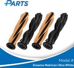 Dreame Matrix10 Ultra White Borstels (4 Stuks, Plus.Parts® alternatief voor RMB13) — thumbnail 1