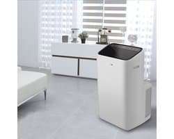 AUX MOBIELE AIRCO - KOELEN EN VERWARMEN - WIFI - 12000BTU- 3,4KW - R290 - WIT