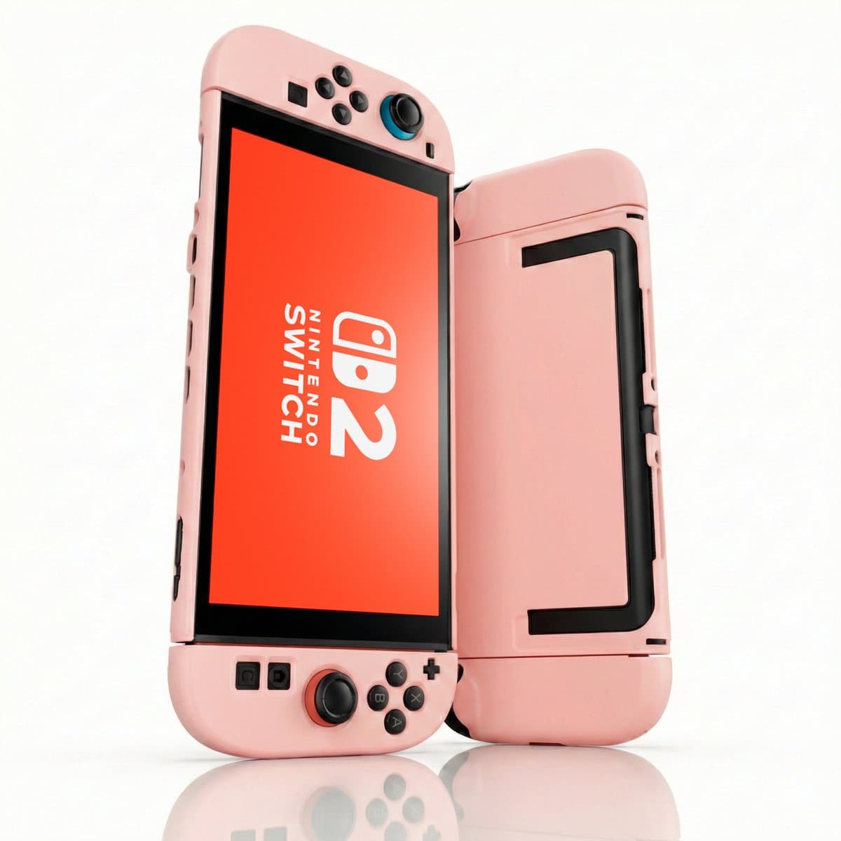 Xainy – Roze hard case geschikt voor Nintendo Switch 2 | Switch-games accessoires | beschermhoesje / cover hoes voor de Nintendo Switch consoles & joy con | excl. screen protector — afbeelding 1
