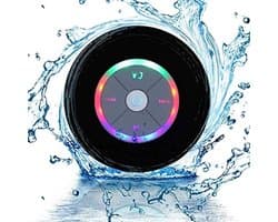 NBAP® Douche Speaker - Draagbare Radio - Bluetooth - Waterdicht - Zwart