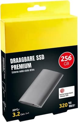 SCH® SSD Externe Harde Schijven - SSD Externe Harde Schijf - Grijs - 9cm x 1cm x 6cm — thumbnail 4