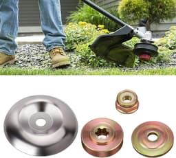 8 STUKS Grasmaaier Versnellingsbak Metalen Universele Bosmaaier Versnellingsbak Adapter met 5 STKS Trimmer Draad voor Strimmer Bosmaaier Trimmers — thumbnail 3