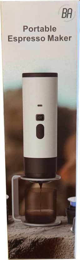 Best Active - 3-in-1 Draagbare Koffiemachine - Inclusief 10.000 mAh Solar Powerbank - Draagbaar Koffiezetapparaat - Cups en Gemalen Koffie - Draagbaar en Oplaadbaar - Espressomachine - Zwart — thumbnail 5