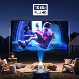 Draagbare Mini Projector Android Wifi Beamer Full HD Bluetooth met Batterij K400 Zenwire — thumbnail 3