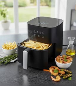 Airfryer 3,5L – 1350W Met 7 Programma’s – Zwart – PATATE FRITTE airfryers – 65511 — thumbnail 2